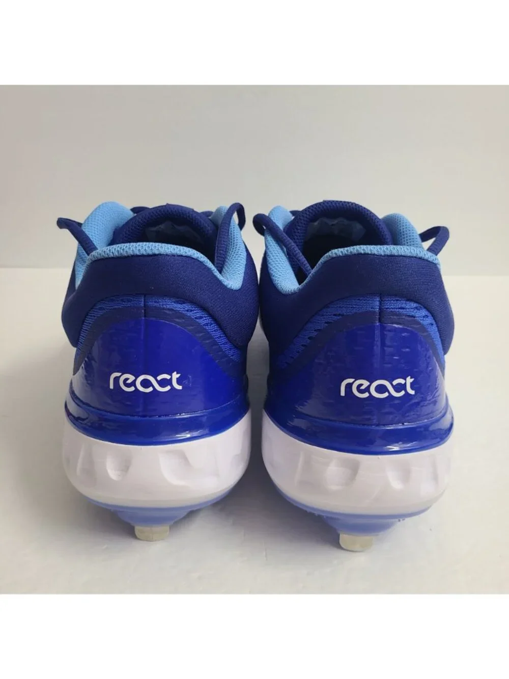 NEW Nike Alpha Huarache Elite 4 Low Baseball Cleats DJ6521-414 Size 11.5 Blue